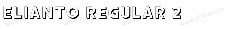 Elianto Regular 2字体转换